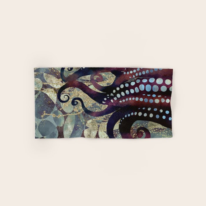Metallic Ocean II Bath Towel Gallery Image 1