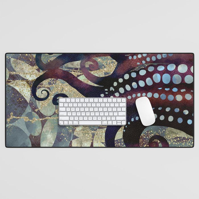 Metallic Ocean II Desk Mat Gallery Image 1