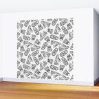 Sneakers // Black & White Wall Mural Gallery Image 2