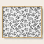 Sneakers // Black & White Serving Tray Gallery Image 1