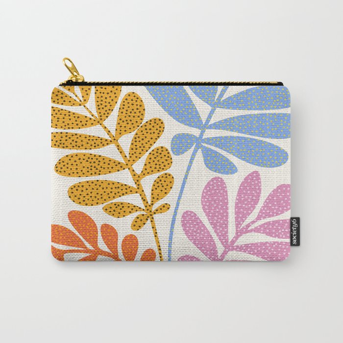Everywhere All The Time / Whimsical Botanical Series Carry All Pouch Gallery Image 1