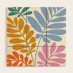 Everywhere All The Time / Whimsical Botanical Series Wood Wall Art Gallery Image 1