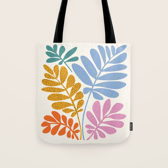 Everywhere All The Time / Whimsical Botanical Series Tote Bag Gallery Image 1