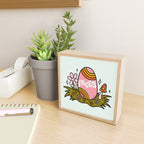 Pisces Easter Egg Mini Art Print Gallery Image 2