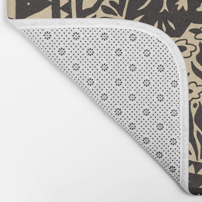 Botanical Wolf Bath Mat Gallery Image 2