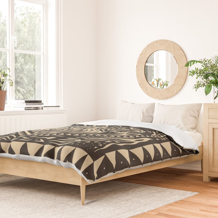 Botanical Wolf Duvet Cover Gallery Image 2