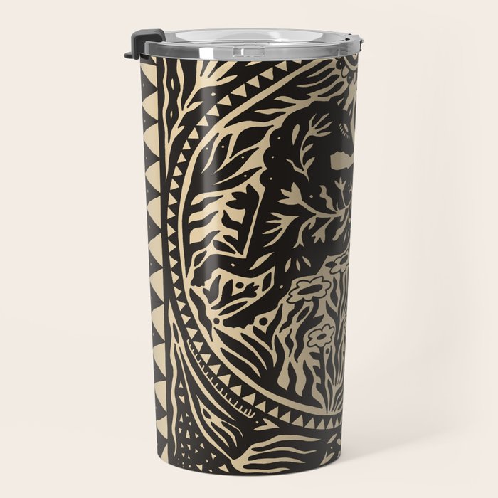 Botanical Wolf Travel Mug Gallery Image 3