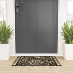 Botanical Wolf Welcome Mat Gallery Image 3