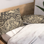 Botanical Wolf Pillow Sham Gallery Image 2