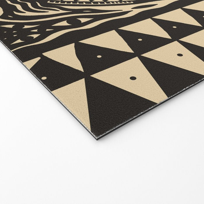 Botanical Wolf Welcome Mat Gallery Image 2