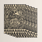 Botanical Wolf Wrapping Paper Gallery Image 3