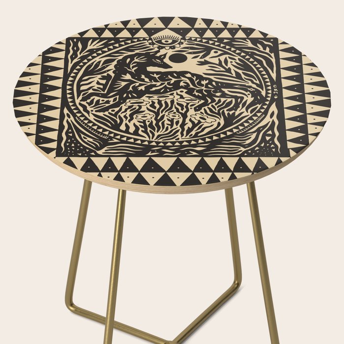 Botanical Wolf Side Table Gallery Image 2
