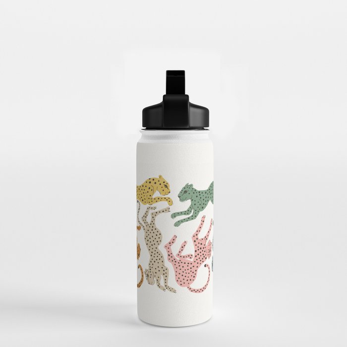 Rainbow Cheetah Water Bottle Gallery Image 2