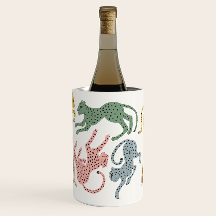 Rainbow Cheetah Wine Chiller Gallery Image 2