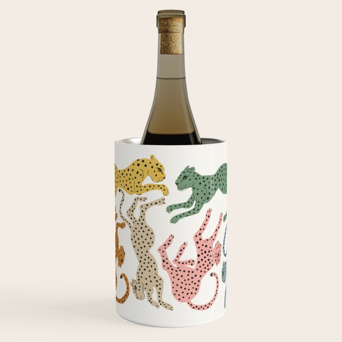 Rainbow Cheetah Wine Chiller Gallery Image 3