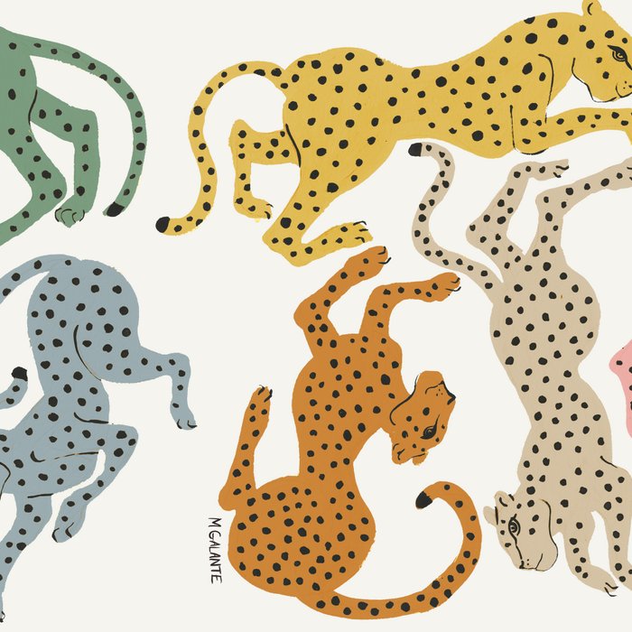 Rainbow Cheetah Coffee Mug Gallery Image 2