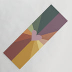 Earthy rainbow Yoga Mat Gallery Image 1