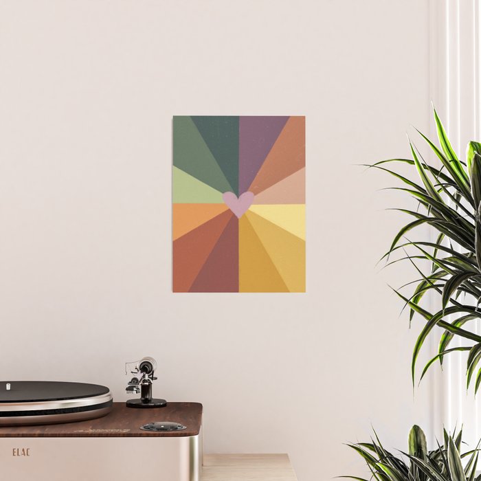 Earthy rainbow Poster Gallery Image 2
