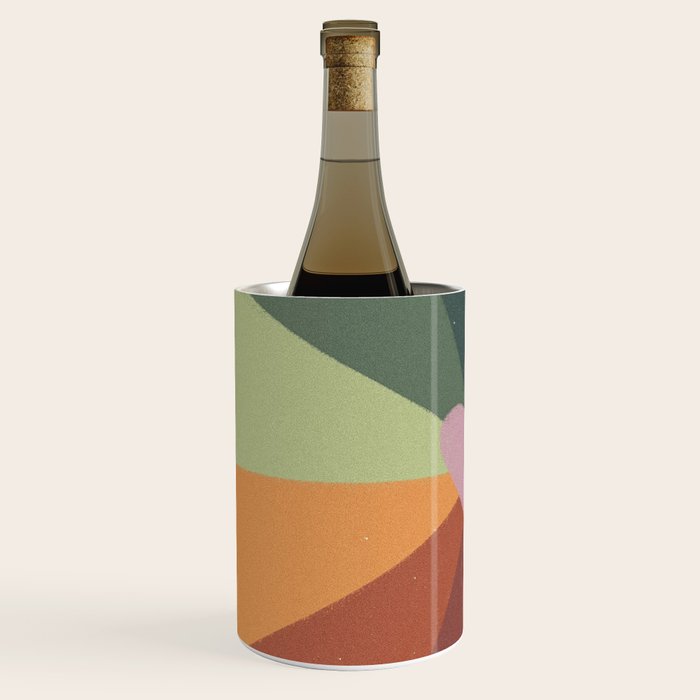 Earthy rainbow Wine Chiller Gallery Image 2