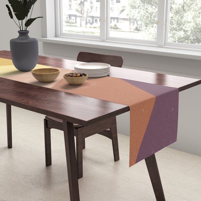 Earthy rainbow Table Runner Gallery Image 2
