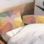 Earthy rainbow Pillow Sham Gallery Image 2