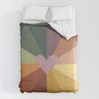 Earthy rainbow Comforter Gallery Image 6