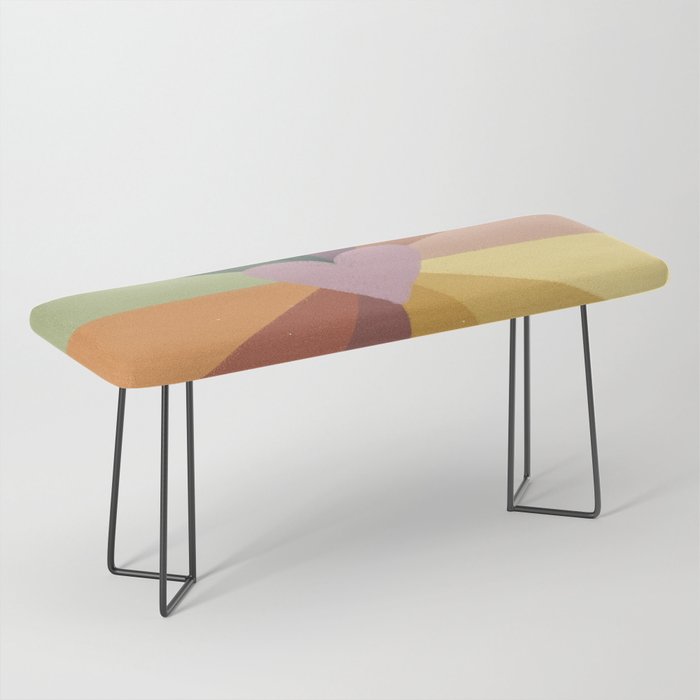 Earthy rainbow Bench Gallery Image 1