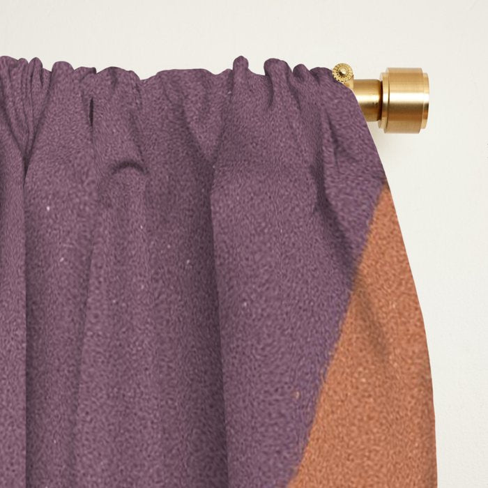 Earthy rainbow Window Curtain Gallery Image 2