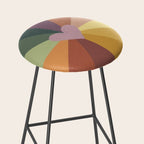 Earthy rainbow Stool Gallery Image 2