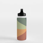 Earthy rainbow Water Bottle Gallery Image 3