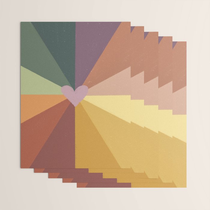 Earthy rainbow Wrapping Paper Gallery Image 3
