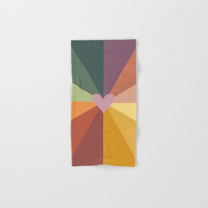 Earthy rainbow Towels Gallery Image 1