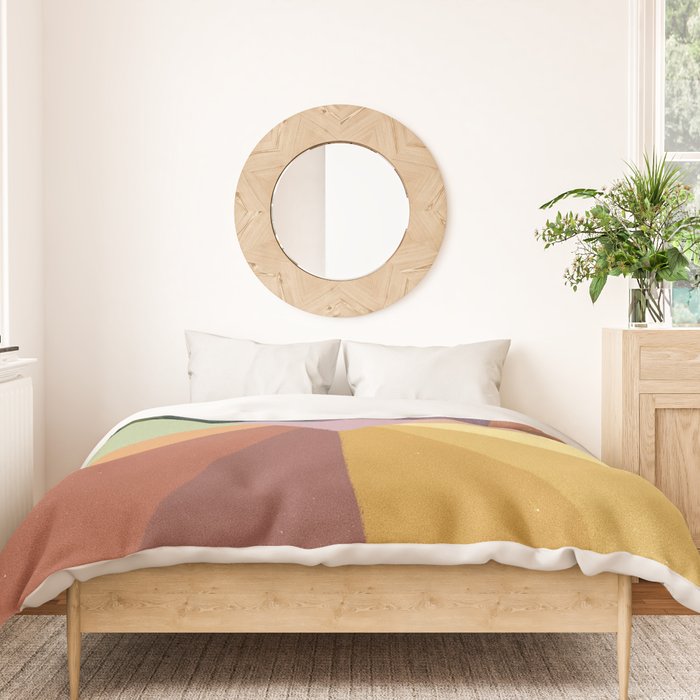 Earthy rainbow Duvet Cover Gallery Image 3
