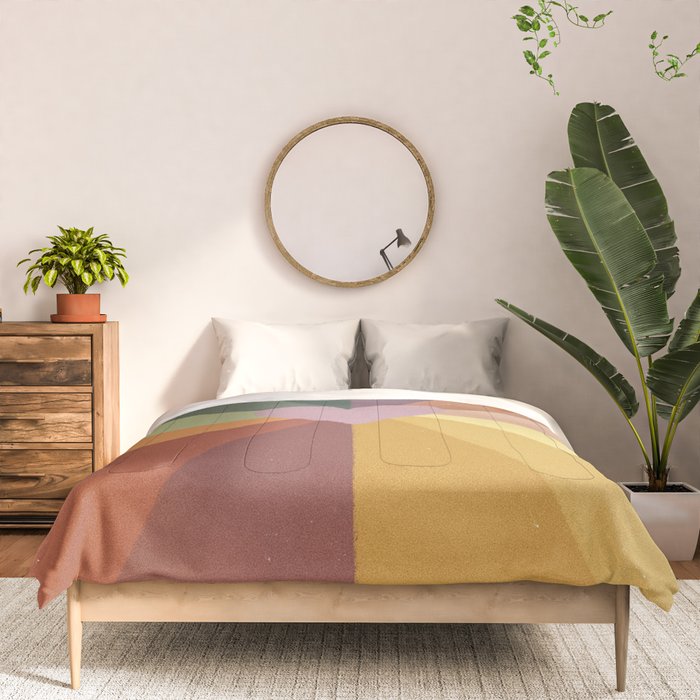 Earthy rainbow Comforter Gallery Image 3
