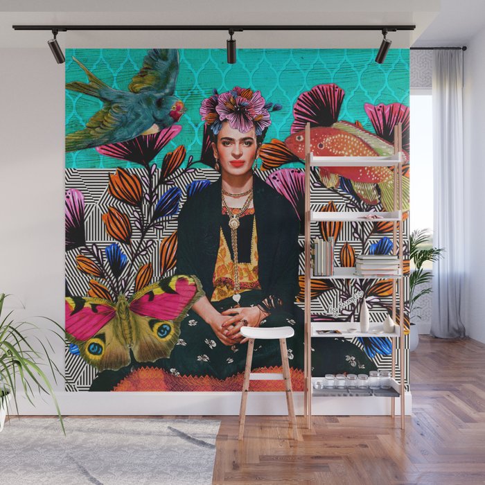 Frida´s secret smile Wall Mural Gallery Image 1