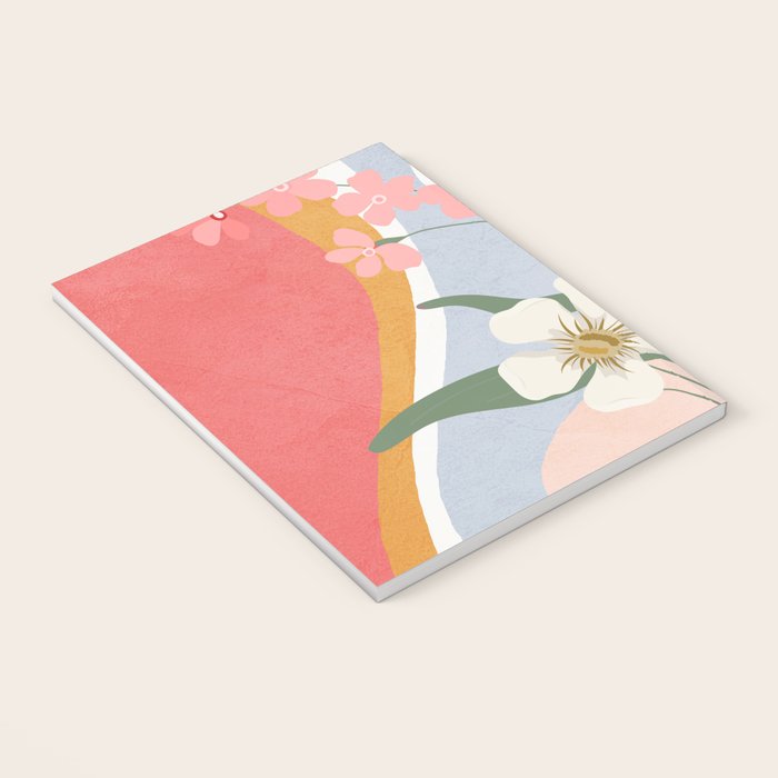 Colorful Flower Design 1 Notebook Gallery Image 3