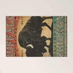 Bison Buffalo Whiskey Bourbon Welcome Mat Gallery Image 1