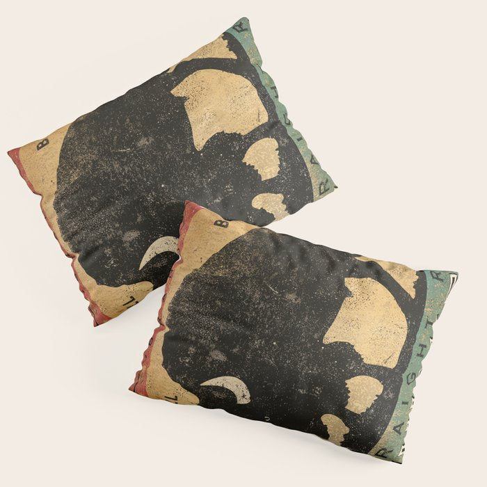 Bison Buffalo Whiskey Bourbon Pillow Sham Gallery Image 3