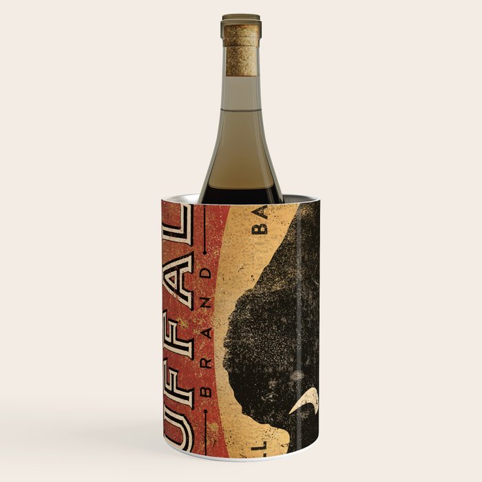 Bison Buffalo Whiskey Bourbon Wine Chiller Gallery Image 2