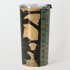 Bison Buffalo Whiskey Bourbon Travel Mug Gallery Image 2