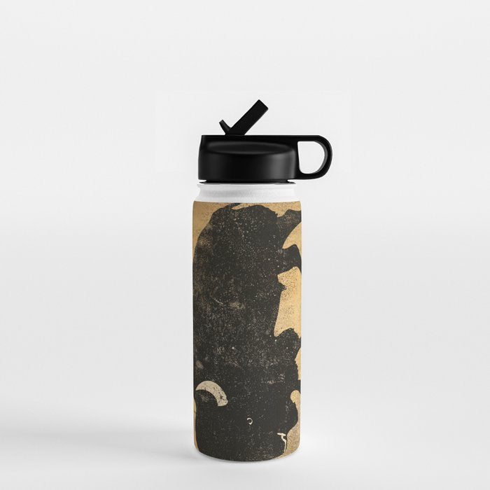 Bison Buffalo Whiskey Bourbon Water Bottle Gallery Image 1