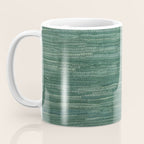 Boho Old Market Textile in Green Coffee Mug Gallery Image 3