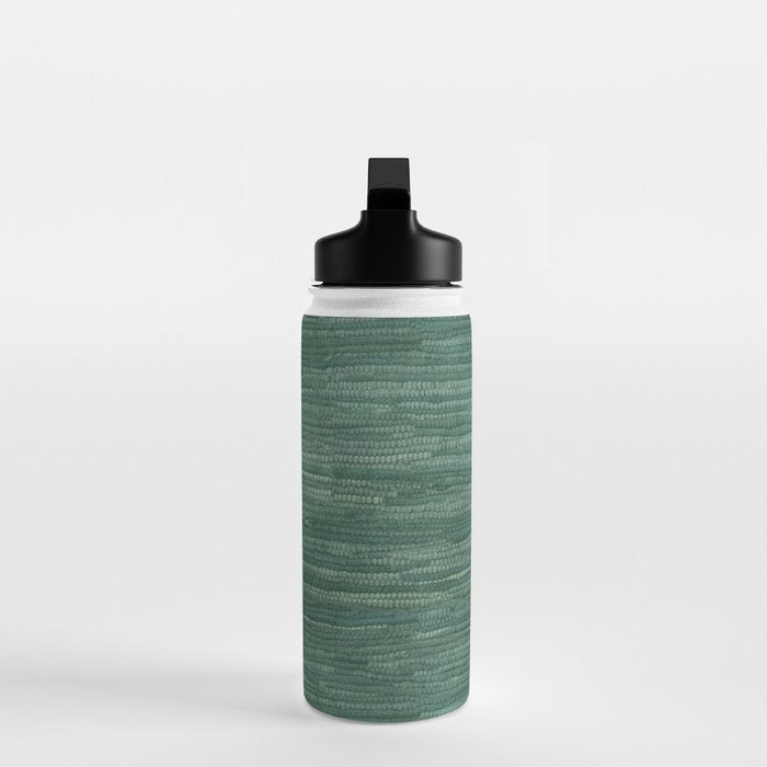 Boho Old Market Textile in Green Water Bottle Gallery Image 3