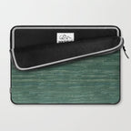 Boho Old Market Textile in Green Laptop Sleeve Gallery Image 2