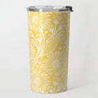 Sunshine Yellow Coneflowers Travel Mug Gallery Image 2