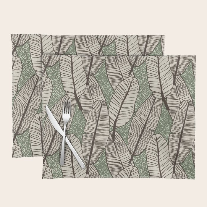 Banana Leaves Placemat Gallery Image 1
