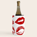 red lipstick kisses Wine Chiller Gallery Image 3