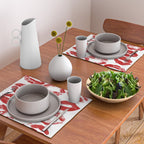 red lipstick kisses Placemat Gallery Image 2