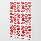red lipstick kisses Wallpaper Gallery Image 2