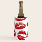 red lipstick kisses Wine Chiller Gallery Image 1